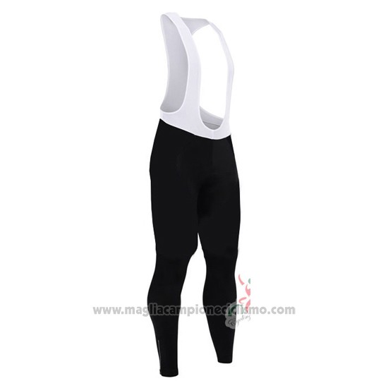 2016 Abbigliamento Ciclismo Giro d'Italia Bianco e Blu Manica Lunga e Salopette